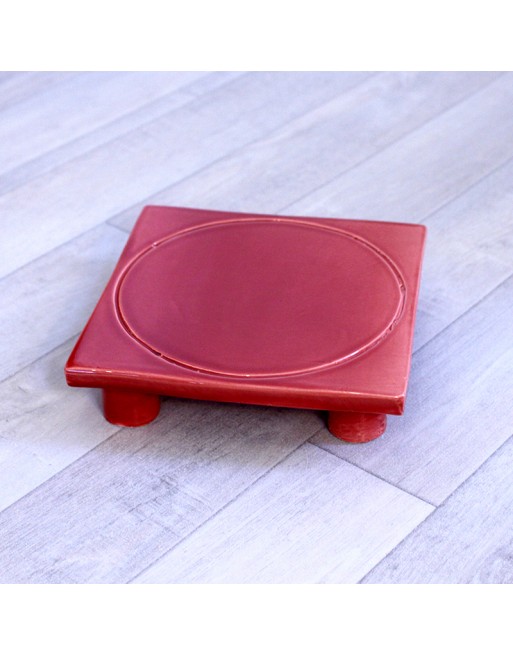 Dynamiseur d'aliments carré rouge Dynamiseur d'aliments carré rouge