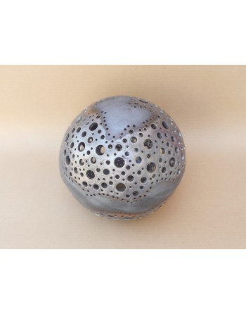 Sphère luminaire gris...