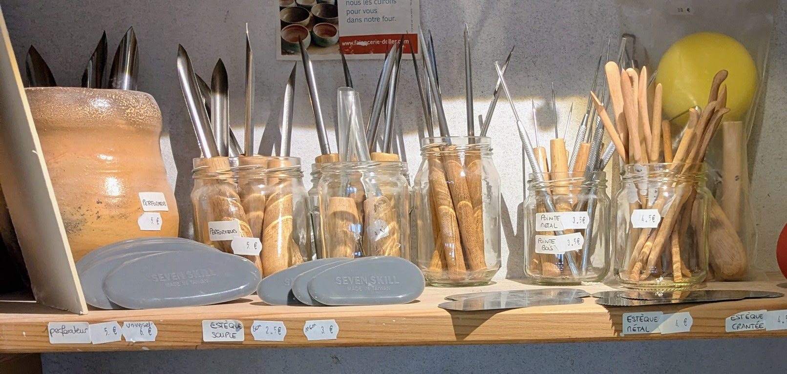 outil ceramique poterie