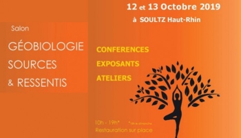 Salon Géobiologie Sources & Ressentis les 12 et 13 octobre 2019