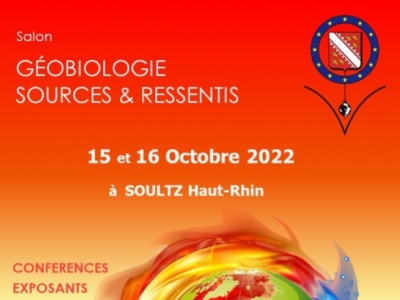Salon Géobiologie Sources et Ressentis - 15 et 16 octobre 2022